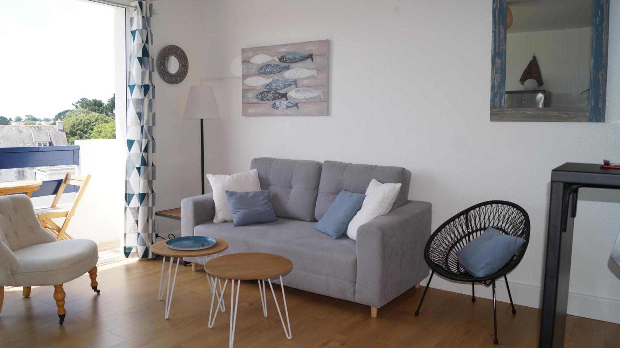 Appartement Vue Mer Bénodet Exterior foto